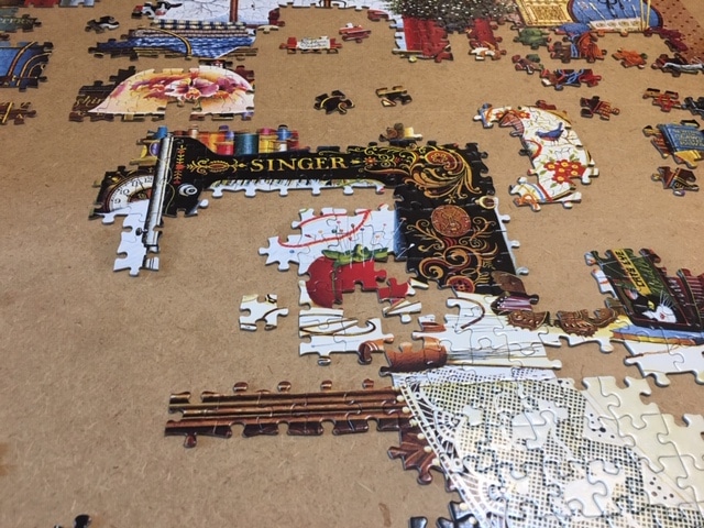 Second phase of the puzzle