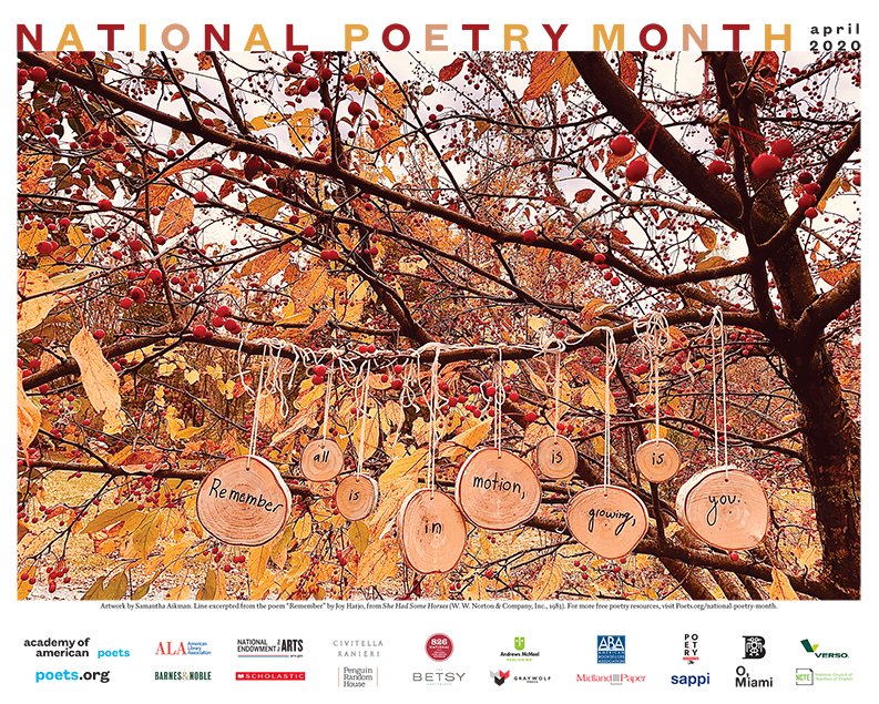 National Poetry Month Poster