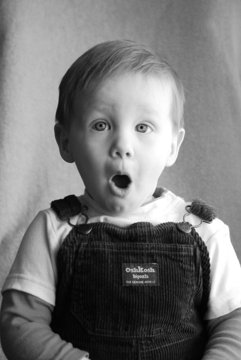 Inside I feel like this kid whenever I find something small but grand.