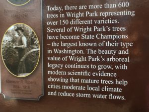 The tree planner plaque