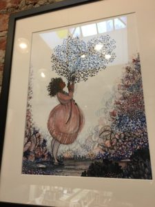 Framed prints of Luyken's work on my heart